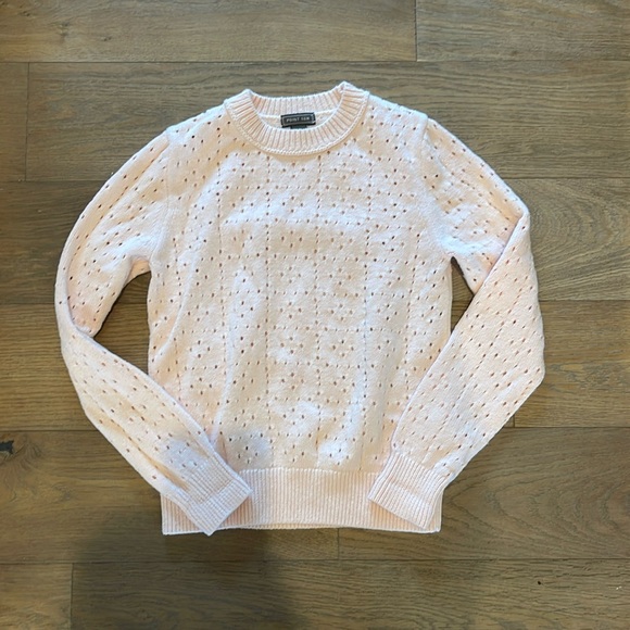 Point Sur Pointelle Sweater - S - Picture 1 of 5